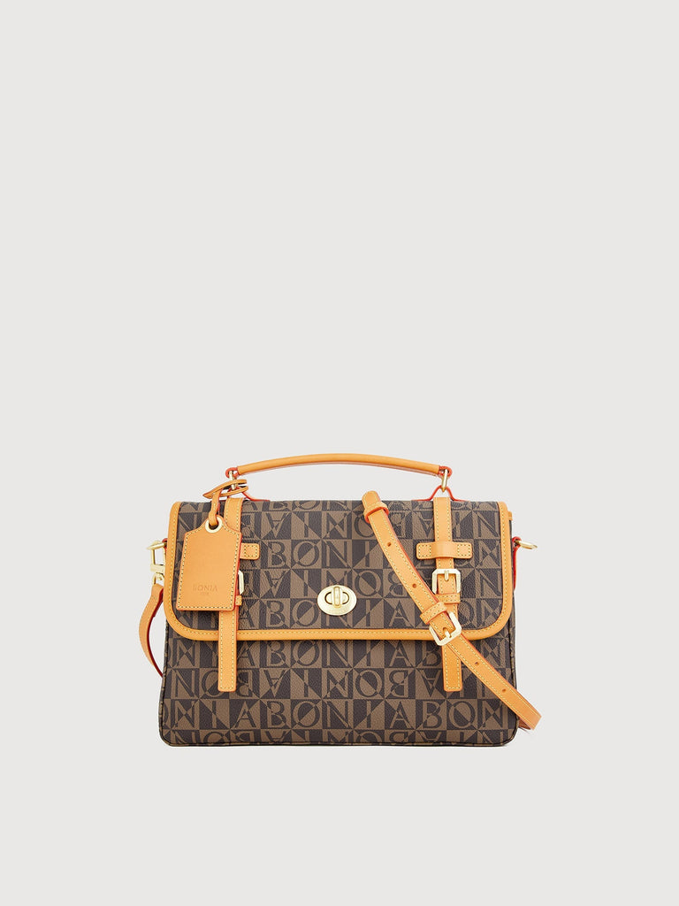 Monogram Satchel Bag - BONIA