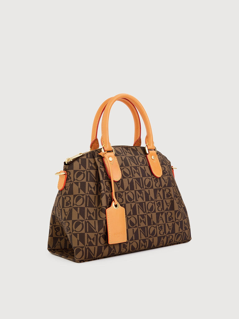 Monogram Satchel Bag - BONIA