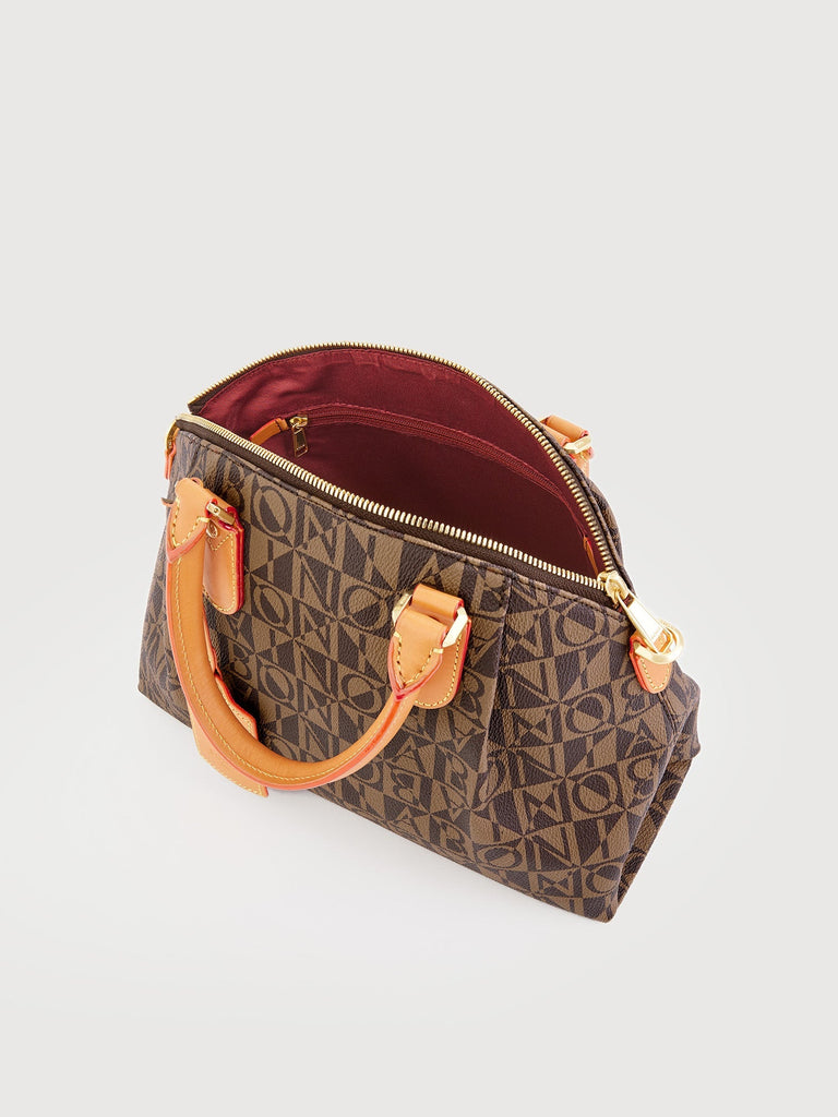 Monogram Satchel Bag - BONIA