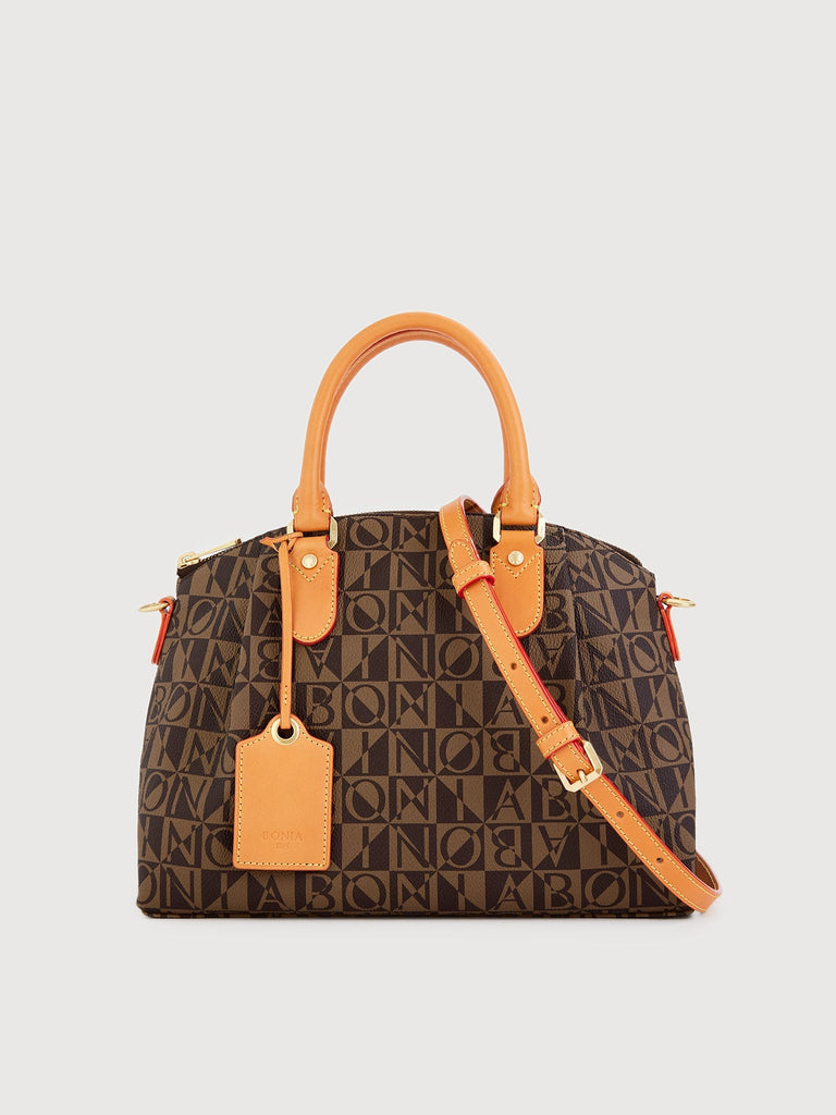 Monogram Satchel Bag - BONIA