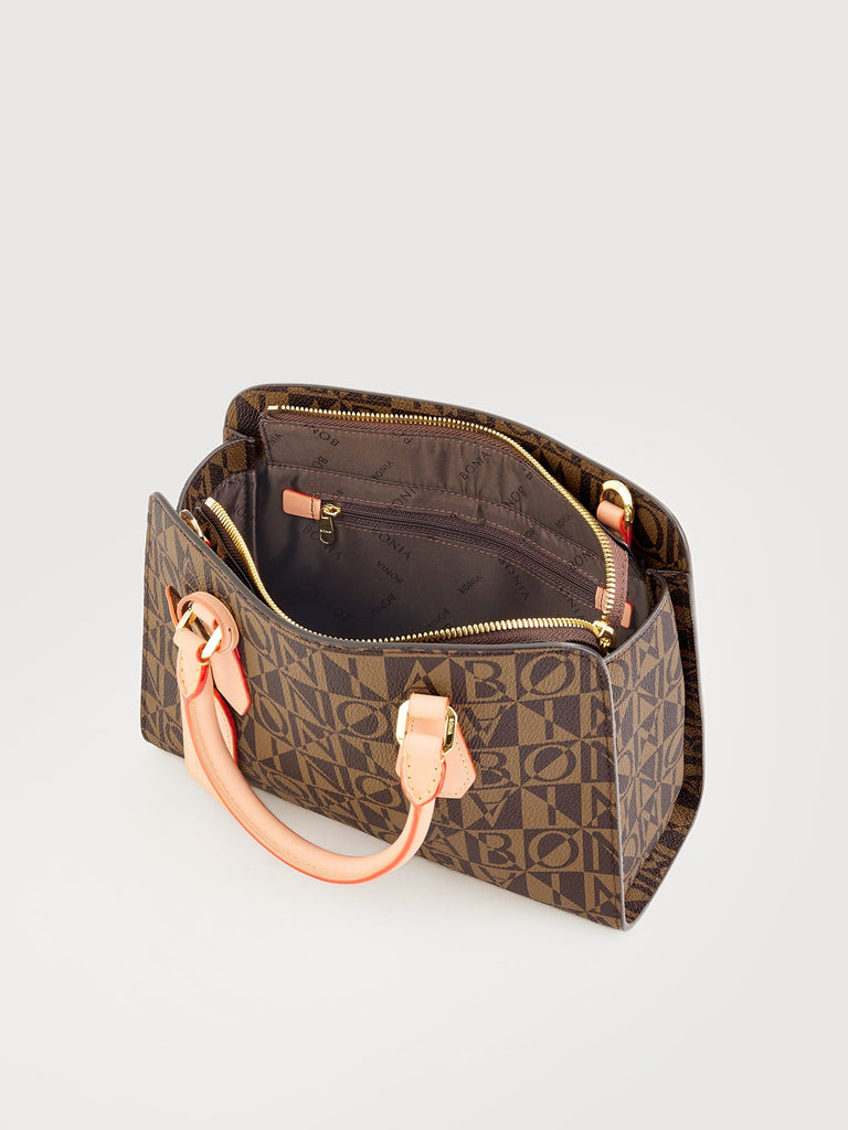 Monogram Satchel Bag - BONIA