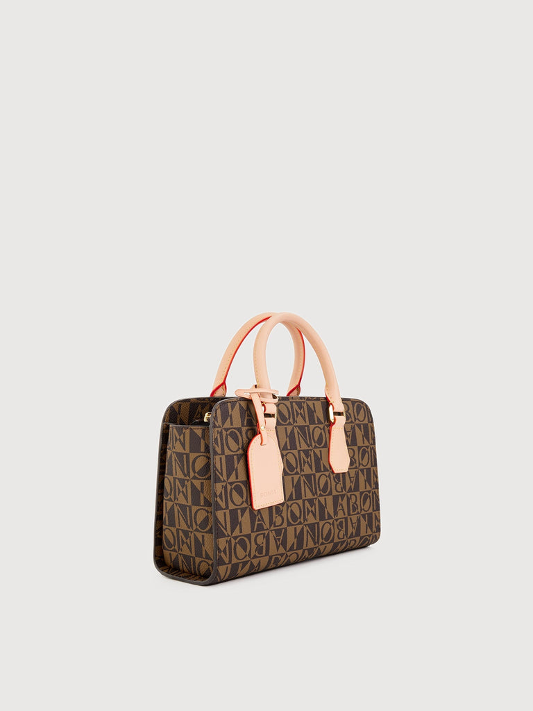 Monogram Satchel Bag - BONIA