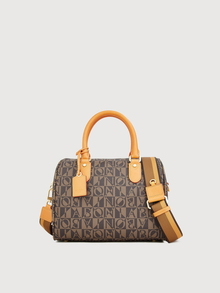 Monogram Small Satchel Bag - BONIA