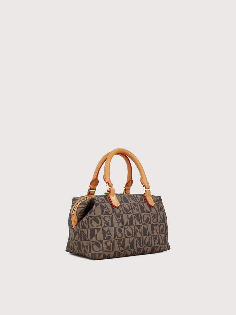 Monogram Small Satchel Bag - BONIA