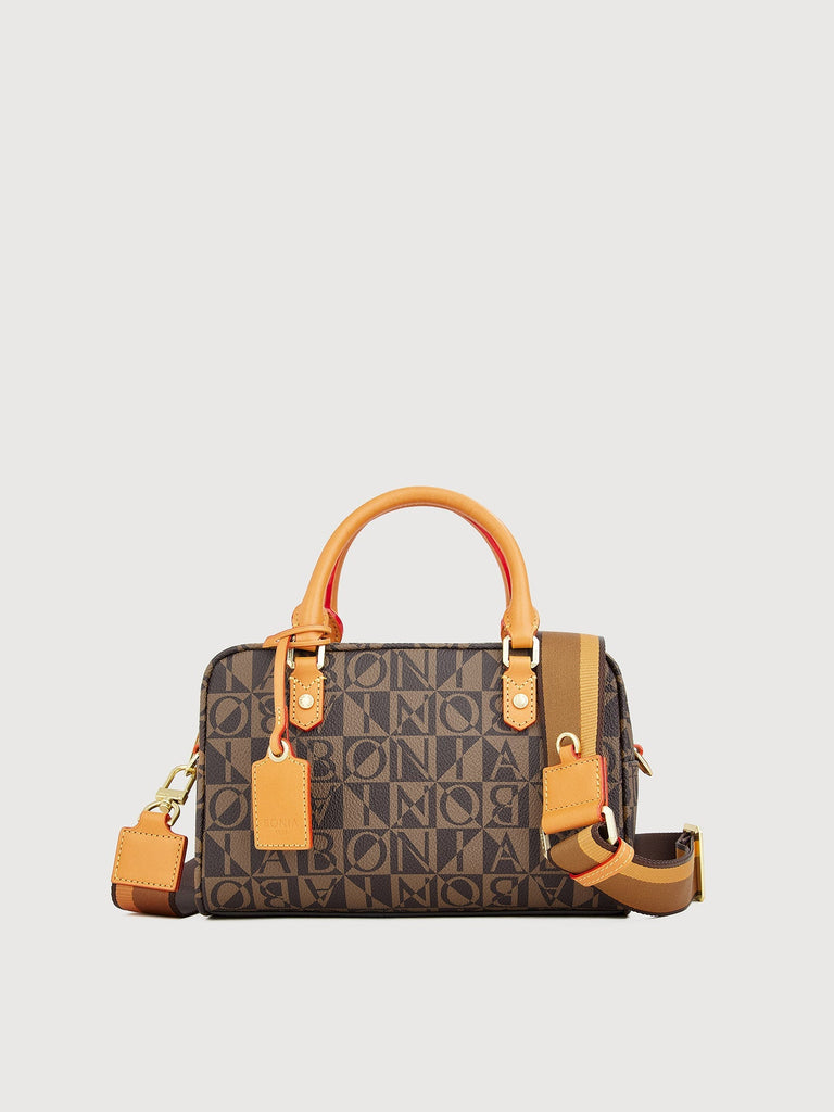 Monogram Small Satchel Bag - BONIA