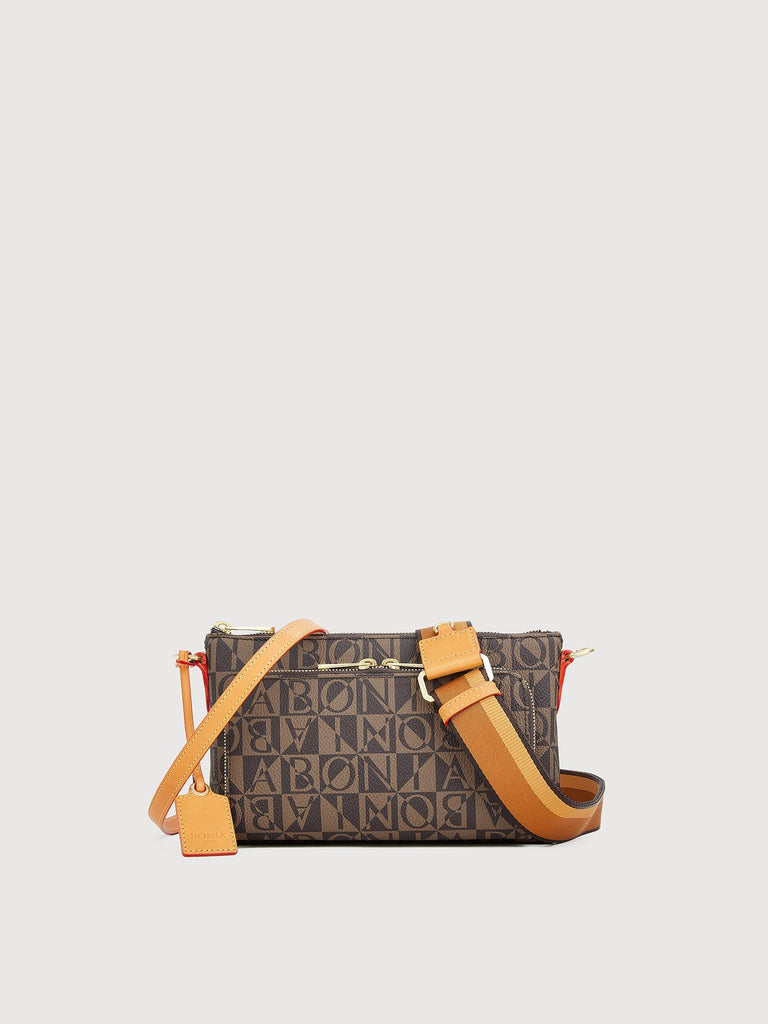 Monogram Small Shoulder Bag - BONIA