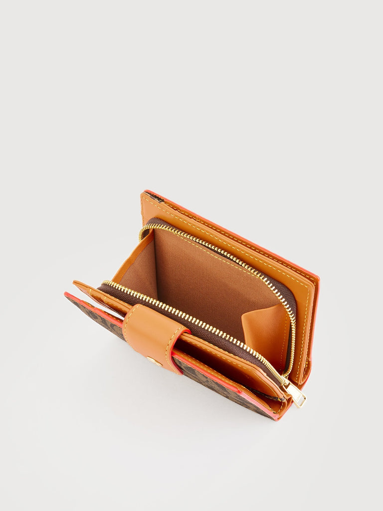 Monogram Trifold Short Wallet - BONIA