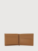 Monogram Unisex Flap-Up Card Wallet - BONIA