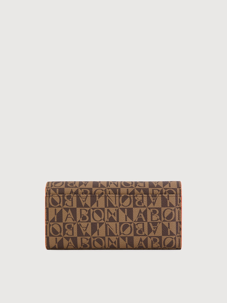 Monogram Women's Trifold Long Wallet - BONIA