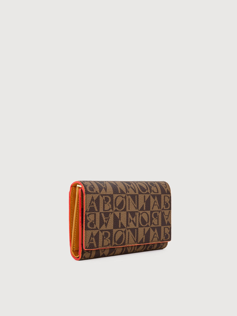 Monogram Women's Trifold Short Wallet - BONIA