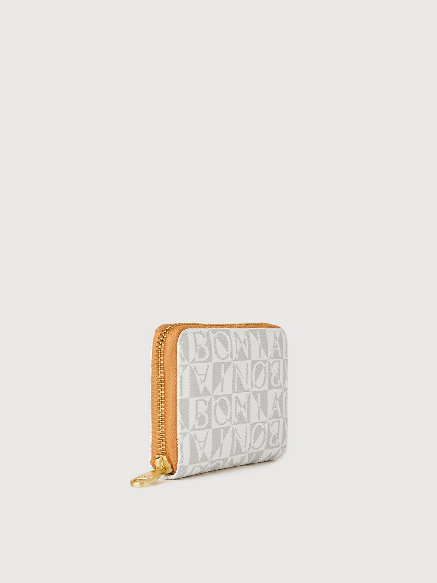 Monogram Zipper Short Wallet – BONIA International