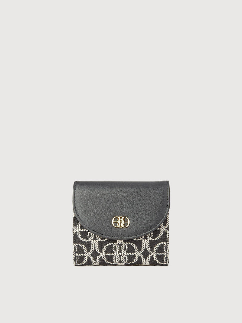 Nadia Monogram Trifold Short Wallet BONIA International