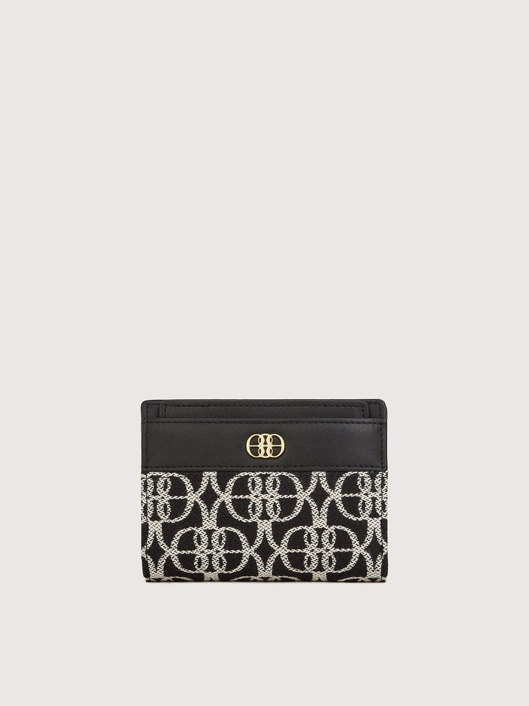 Nadia Monogram Bifold Short Wallet - BONIA