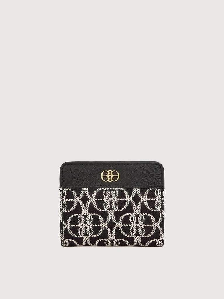 Nadia Monogram Bifold Short Wallet - BONIA