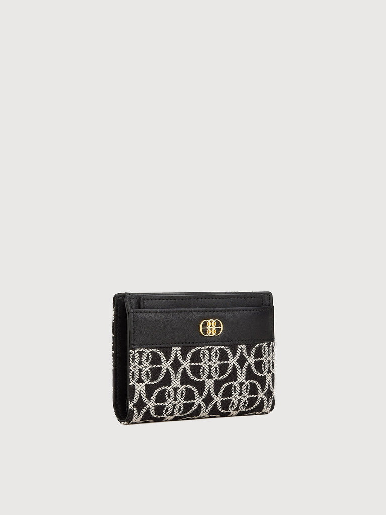 Nadia Monogram Bifold Short Wallet - BONIA