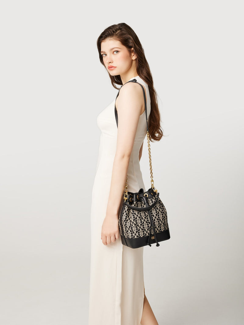 Nadia Monogram Bucket Bag - BONIA