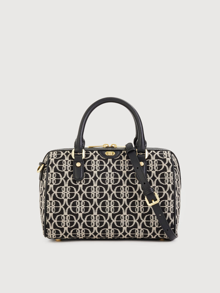 Nadia Monogram Satchel Bag - BONIA