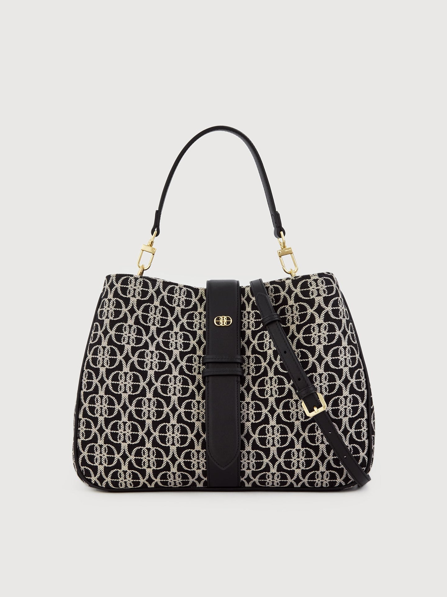 Nadia Monogram Satchel Bag – BONIA International