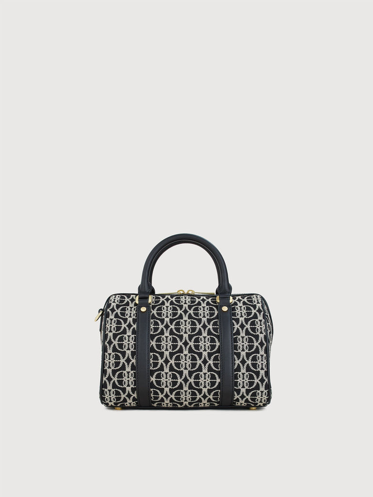 Nadia Monogram Satchel Bag - BONIA