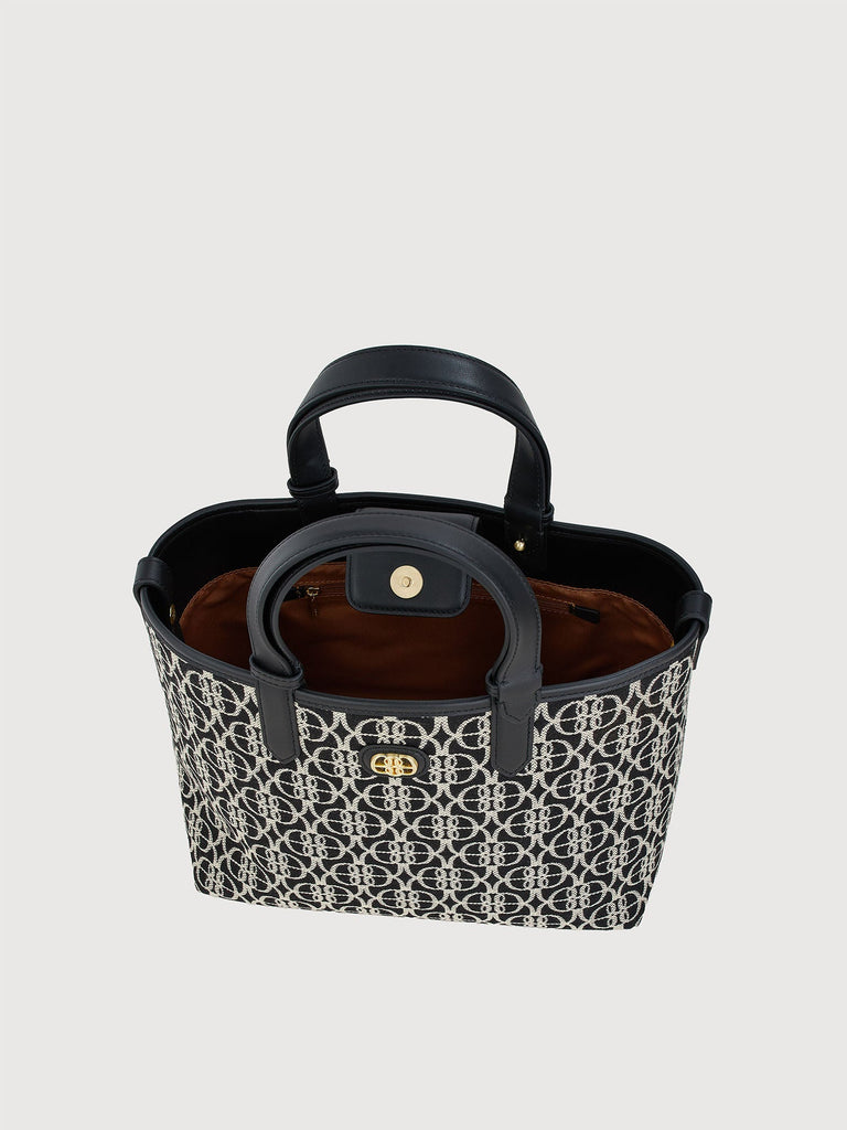 Nadia Monogram Tote Bag - BONIA