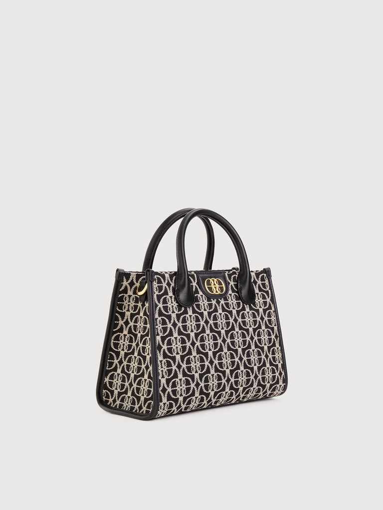 Nadia Small Monogram Tote Bag - BONIA