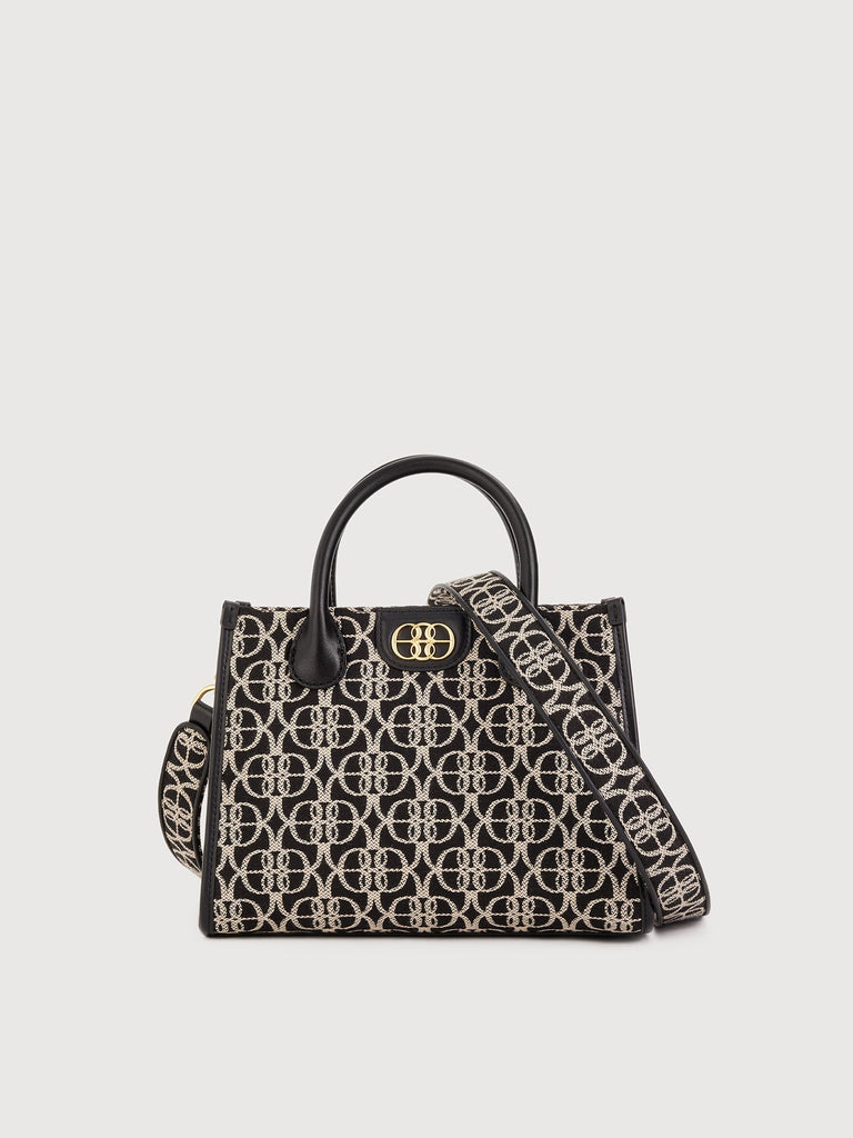 Nadia Small Monogram Tote Bag - BONIA