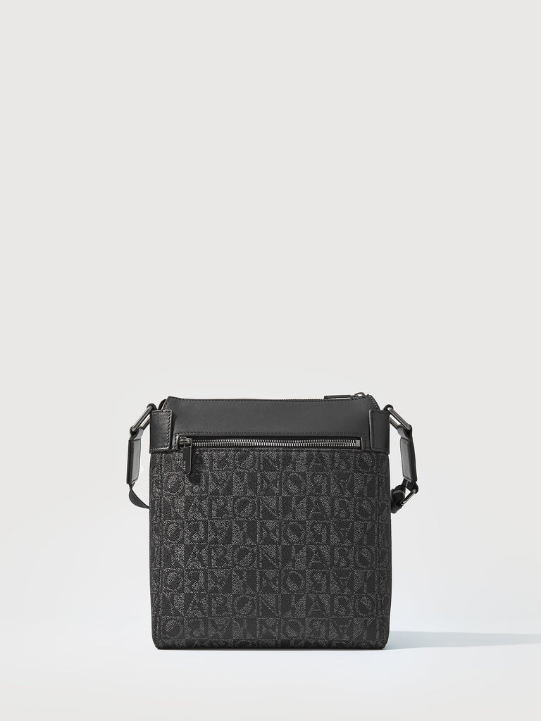 Nathan Monogram Messenger Bag - BONIA