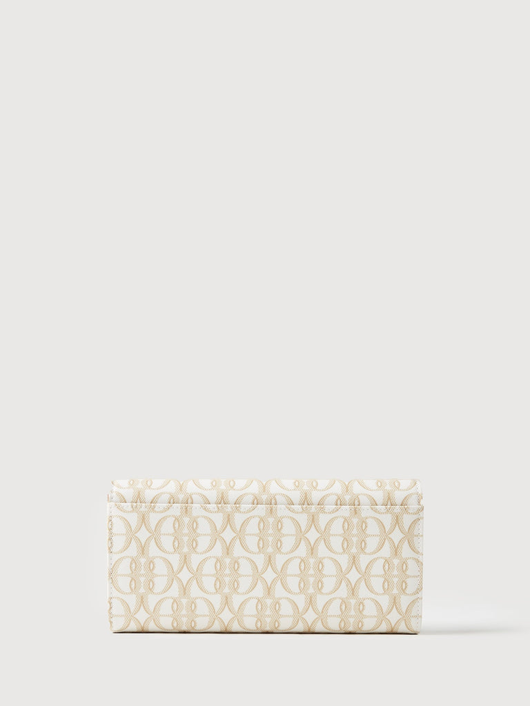 [PRE ORDER] La Luna Monogram 3 Fold Long Wallet - BONIA