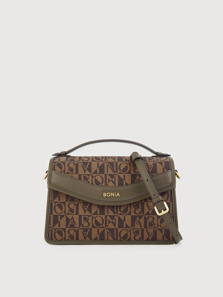 Pure Monogram Small Satchel Bag - BONIA