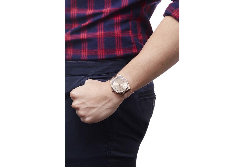 Rose Gold Caprice Men's Watch - Bonia