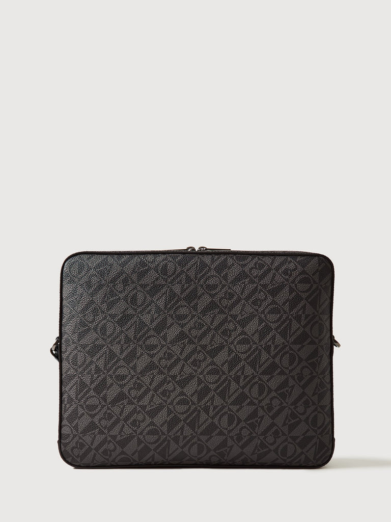 Sandrino Monogram Large Messenger Bag - BONIA