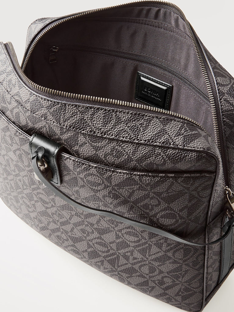 Sandrino Monogram Large Messenger Bag - BONIA