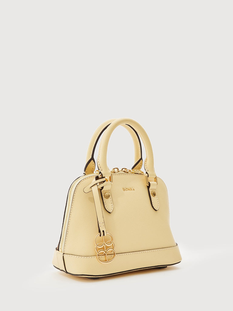 Siria Monogram Mini Satchel Bag - BONIA