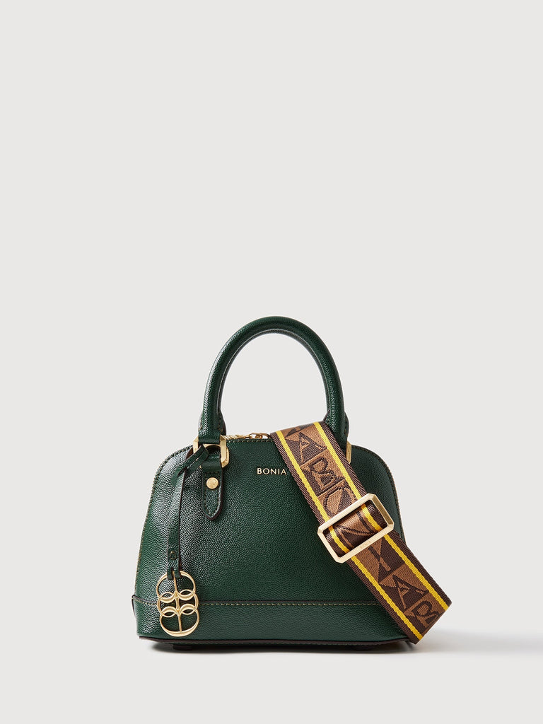 Siria Monogram Mini Satchel Bag - BONIA