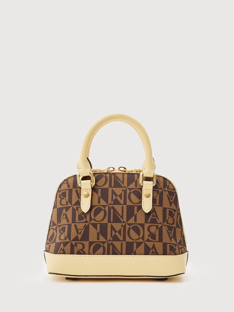 Siria Monogram Mini Satchel Bag - BONIA