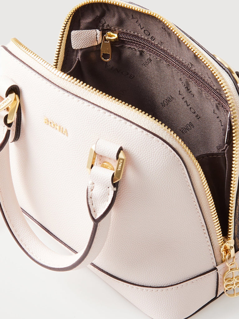 Siria Monogram Mini Satchel Bag - BONIA