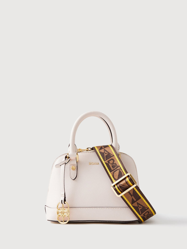 Siria Monogram Mini Satchel Bag - BONIA