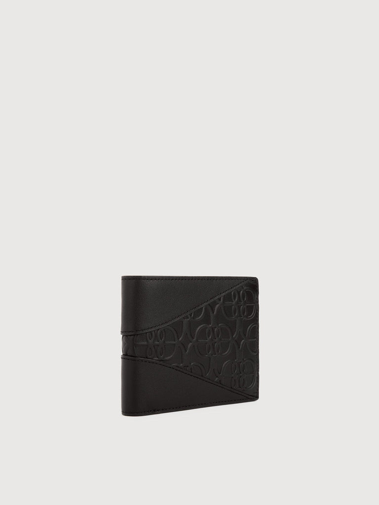 Tanzio Monogram Centre Flap Wallet - BONIA