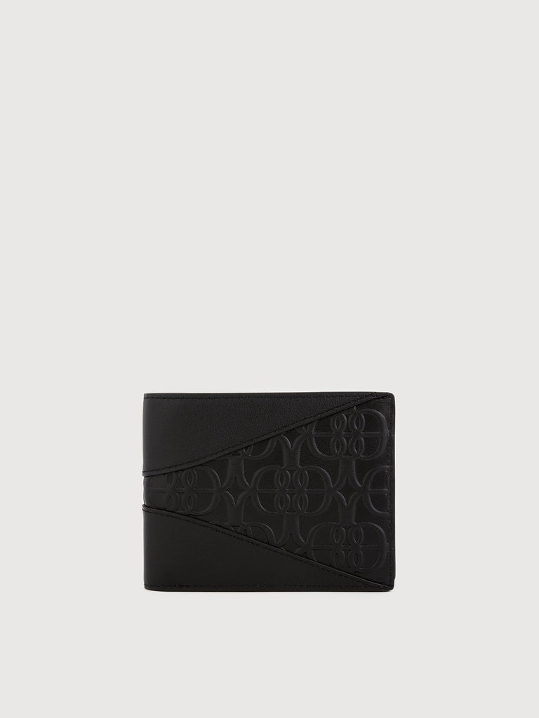 Tanzio Monogram Centre Flap Wallet - BONIA