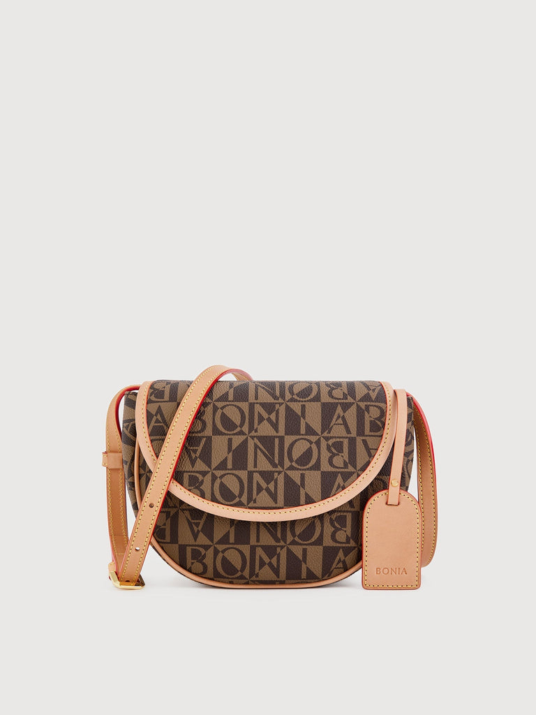 Veronica Monogram Mini Satchel Bag 2 - BONIA