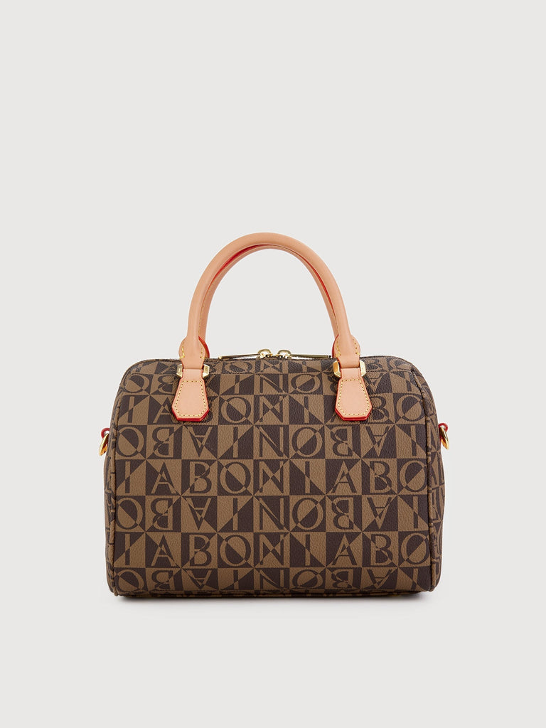 Veronica Monogram Satchel Bag 2 - BONIA