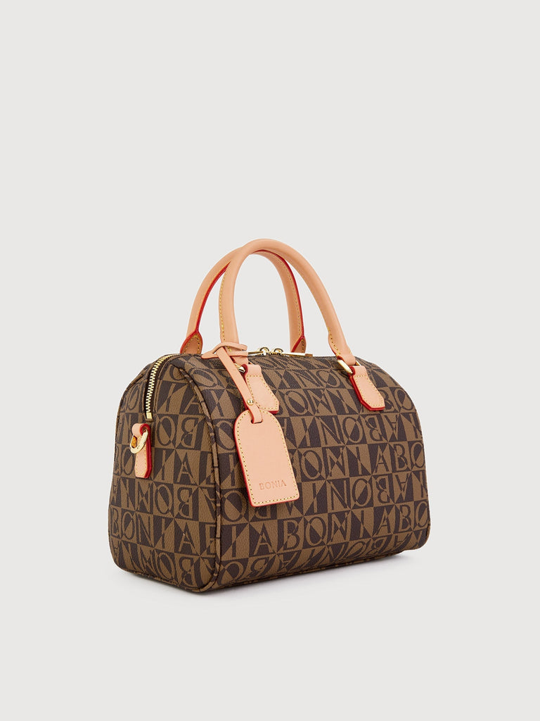 Veronica Monogram Satchel Bag 2 - BONIA