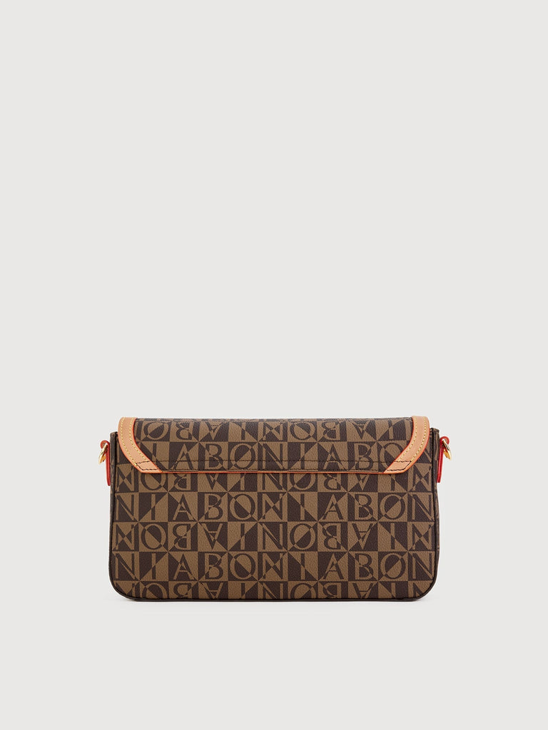 Veronica Monogram Satchel Bag - BONIA