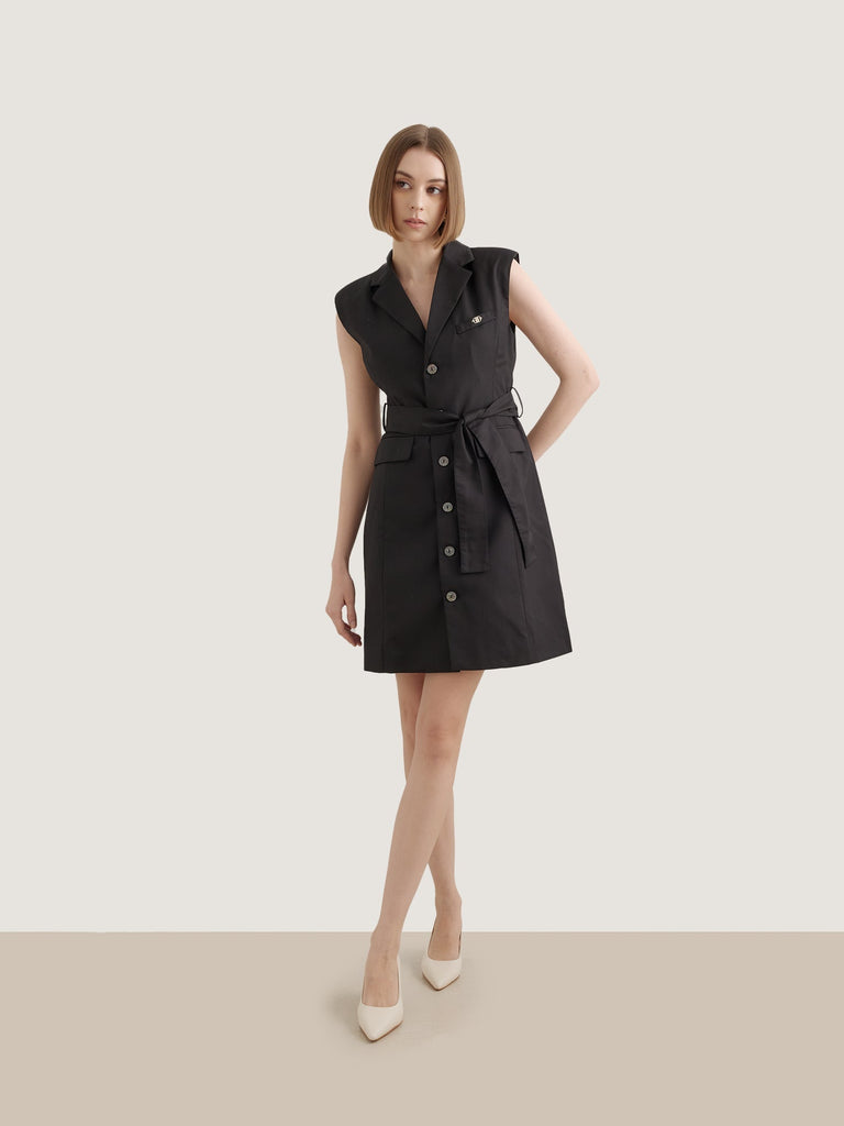 Vittoria Belted Vest Dress - BONIA