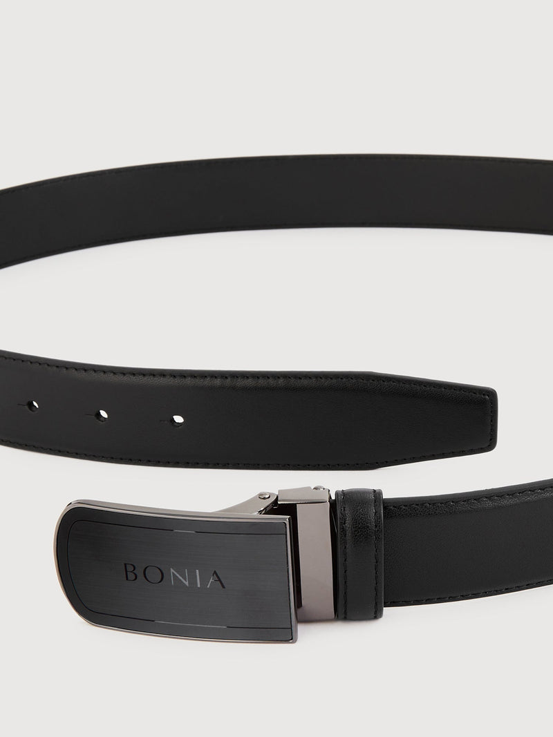Colt Non-Reversible Leather Belt with Gunmetal Buckle