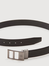 Colt Reversible Leather Belt with Neu-B Gunmetal Buckle