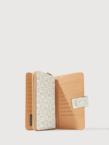 Claire Marrone Long Zippered Wallet