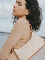 Dania La Luna Monogram Shoulder Bag