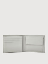 Alvaro Monogram Centre Flap Cards Wallet with Coin Compartment - BONIA