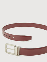 Colt Non-Reversible Leather Belt with Nickel Buckle - BONIA